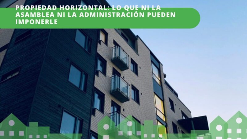Fachada de conjunto residencial moderno con balcones — derechos en propiedad horizontal Colombia