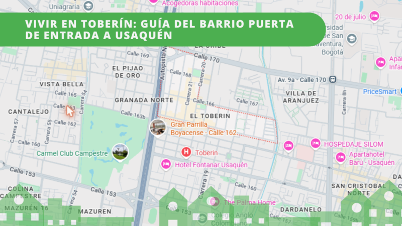 Vivir en Toberín guía del barrio puerta de entrada a Usaquén